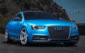 Audi S5 Coupe on Vorsteiner Wheels (V-FF 104) 2015 года
